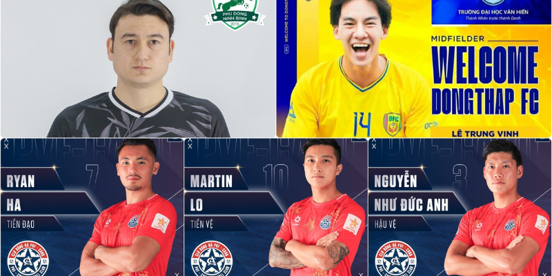 So sánh nhanh top 5 cầu thủ Việt kiều sáng giá nhất