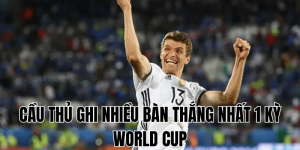 cầu thủ ghi nhiều bàn thắng nhất 1 kỳ World Cup