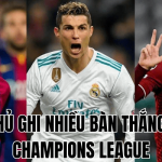 cầu thủ ghi nhiều bàn thắng nhất Champions League