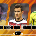 cầu thủ ghi nhiều bàn thắng nhất World Cup