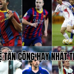 tiền vệ tấn công hay nhất thế giới